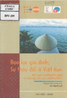 "Bạo lực gia đình: Sự thay đổi ở Việt Nam. Kết quả và khuyến nghị từ một dự án của UNFPA/SDC /